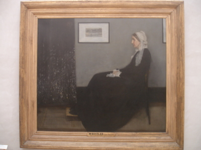 Whistler's Mother in the Musee d'Orsay
